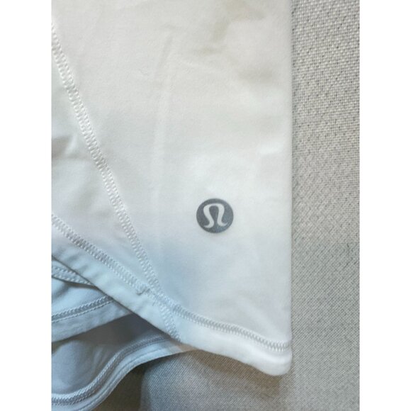 Lululemon Womens Sculpt Tank II Athletic Top White Mesh Racerback Workout Gym - Picture 3 of 12